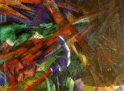 Franz Marc The Fate of the Animals, 1913 oil on canvas